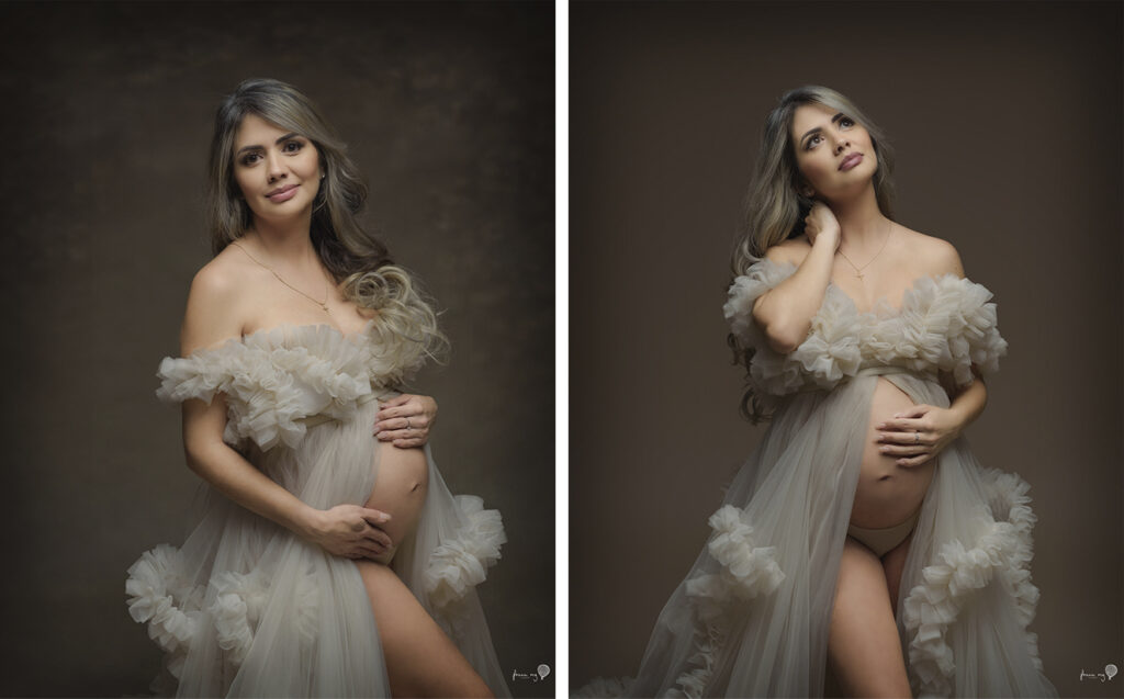 Sesión Maternidad en Estudio