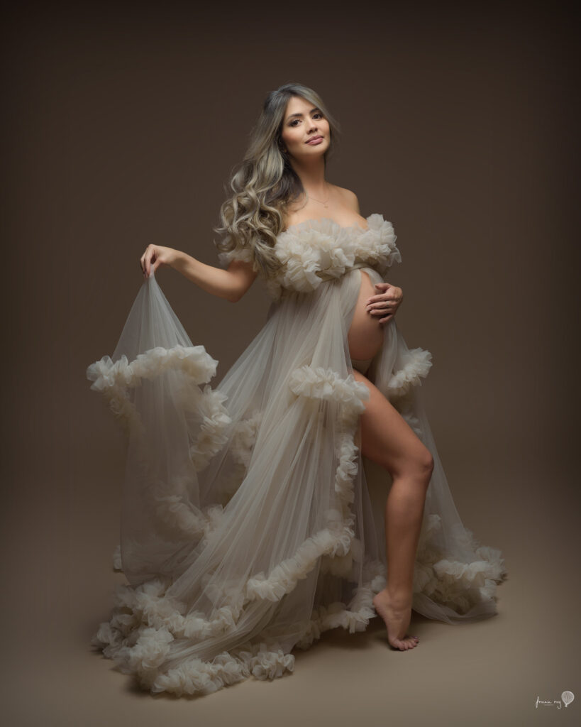 Sesión Maternidad en Estudio