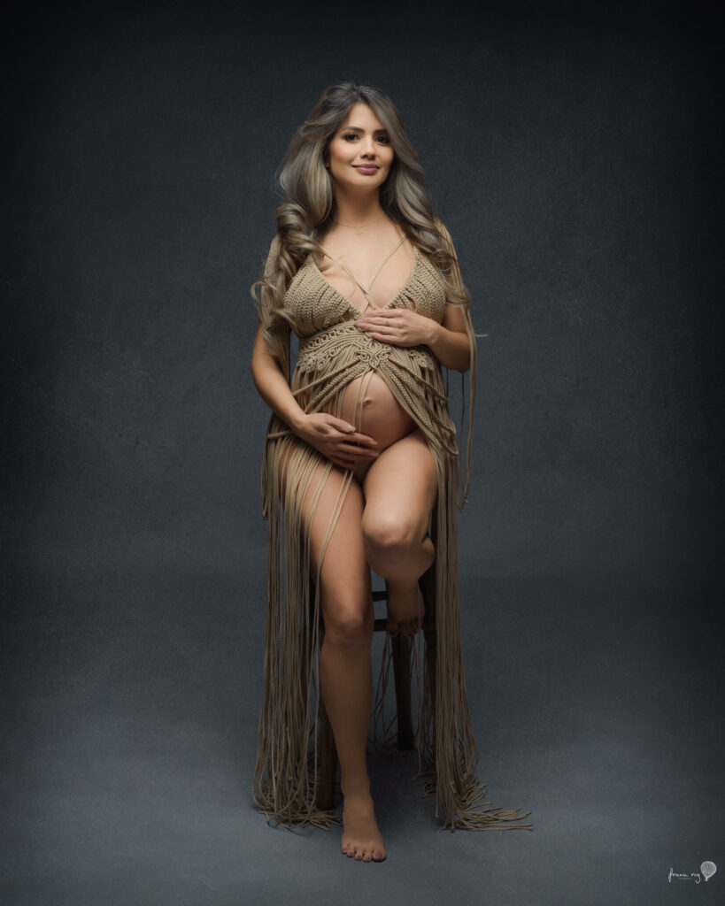Sesión Maternidad en Estudio